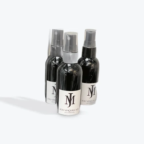 Make Up Fixative Setting Spray Shiny Black Vegan