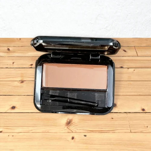 Auburn Brush-A-Brow Shiny Black Mirrored Compact Vegan