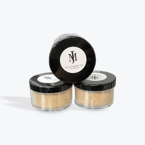 Medium Light Extra Oil Control Loose Powder Shiny Black Vegan